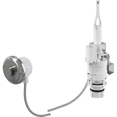 Клавиша смыва Alcaplast MPO11 пневматическая Хром