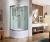 Душевая кабина WeltWasser WW500 Halle 801 80x80 10000003238 профиль Хром стекло прозрачное