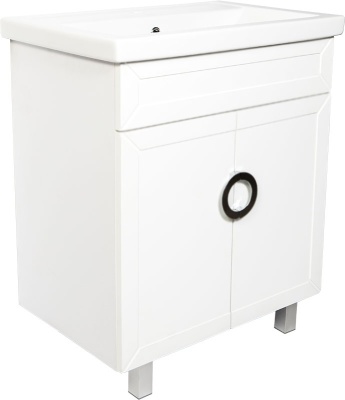 Тумба с раковиной Orange Fosi 70 Fosi-70TU+RA Белая