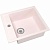 Кухонная мойка Mixline ML-GM28-311 533509 Светло-розовая