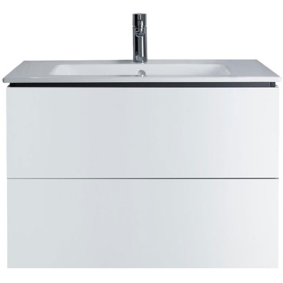 Тумба под раковину Duravit L-Cube 102 LC624202222 подвесная Белая глянцевая