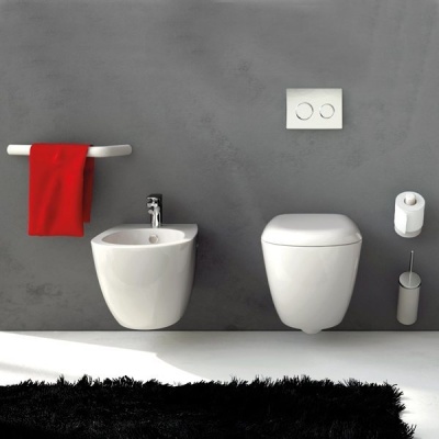 Ершик для унитаза Artceram Post it PSC002 01 00 Белый Хром