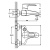 Смеситель для ванны Groft Hansberg 009 Euro GF1014 Хром