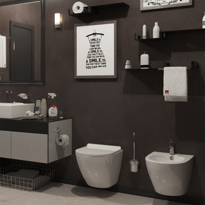 Унитаз Timo Kulo TK-403 подвесной с сиденьем Микролифт