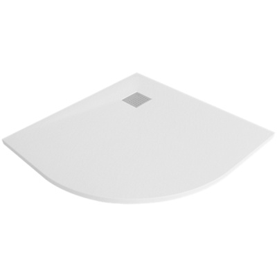 Душевой поддон из стеклопластика WasserKRAFT Main 90x90 41T01 с сифоном и трапом