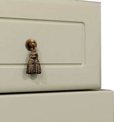 Шкаф пенал Opadiris Клио 40 L 00-00000228 Слоновая кость