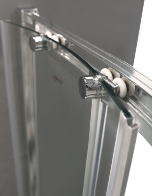 Душевой уголок Cezares Anima A-2 90x90 профиль Хром стекло прозрачное