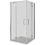 Душевой уголок Good Door Saturn CR-100-C-CH 100x100 профиль Хром стекло прозрачное