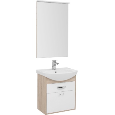 Комплект мебели для ванной Aquanet Грейс 60 198802 подвесной Дуб сонома
