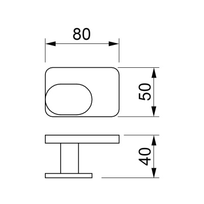 Крючок Novella Saggio SG-05111 Хром