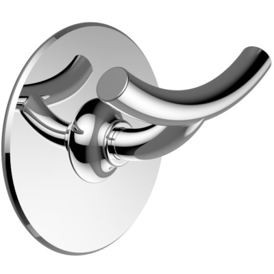 Двойной крючок Kleber KLE-053 Хром