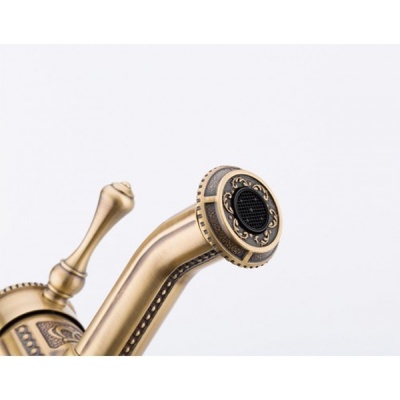 Смеситель для раковины Frap F1047 Бронза