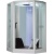 Душевая кабина Orans SR-89106S white 130x130 с баней профиль Белый задние стенки Белые Душевая кабина Orans SR-89106S white 130x130 с баней профиль Белый задние стенки Белые