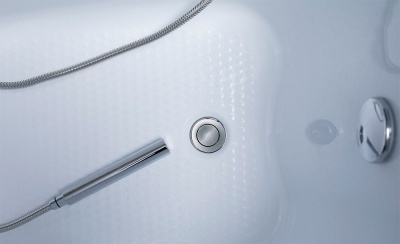 Акриловая ванна Aquanet Borneo 170x90 L 00203909+243000+204668 с гидромассажем