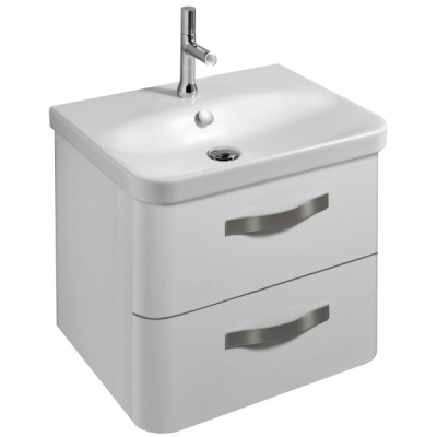 Тумба под раковину Jacob Delafon Replay 60 EB1045-G1C подвесная Белая глянцевая