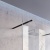 Душевая перегородка Ravak Walk-In Wall ST 1500x2000 GW9WP0300Z1 профиль Черный стекло Transparent