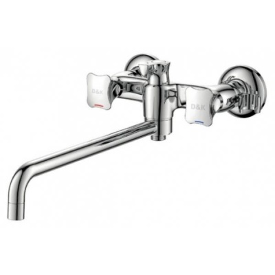 Смеситель для ванны D&K Grimm Hessen DA1383301 универсальный Хром