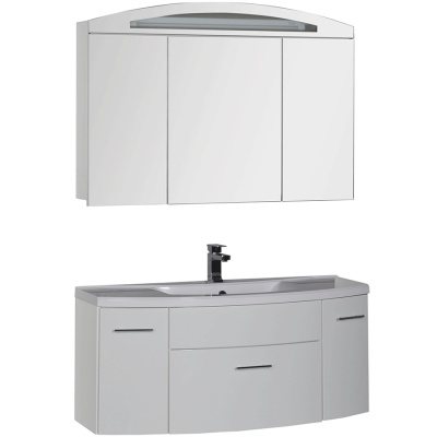 Комплект мебели для ванной Aquanet Тренто 120 161161 Белый