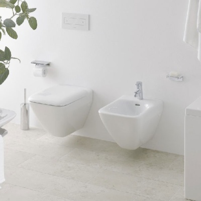 Биде Laufen Palace New 8.3070.1 подвесное без крышки