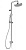 Душевая система Ideal Standard Ideal Rain Soft Eco A6281AA Хром