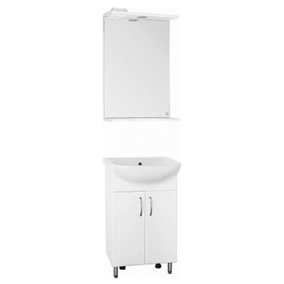 Зеркало Style Line Эко стандарт Инга 50 С с подсветкой Белое