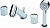 Смеситель для ванны Oras Alessi 8540 Хром