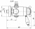 Смеситель для душа Migliore King ML.KNG-20302 с термостатом Хром ML.KNG-20302.CR