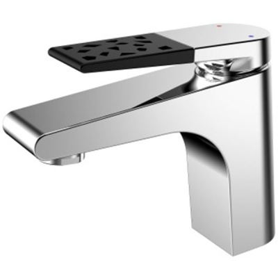 Смеситель для раковины Ростовская Мануфактура Сантехники SL121BL-001F Хром Черный