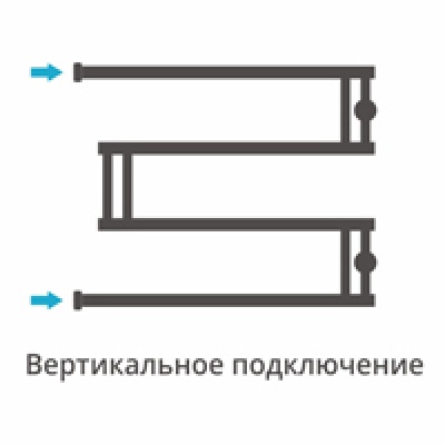 Водяной полотенцесушитель Сунержа High-Tech M 500x650 Хром