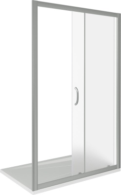Душевая дверь в нишу Good Door Infinity WTW-160-G-CH 160 профиль Хром стекло матовое