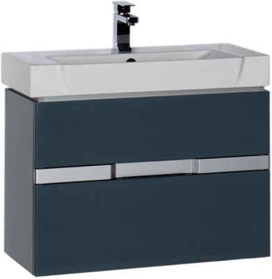 Тумба под раковину Aquanet Виго 80 183405 подвесная Белая