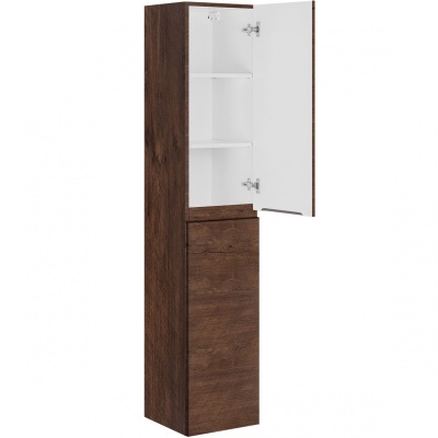 Шкаф пенал Vincea Norma 35 VSC-2NF170RW подвесной R.Wood