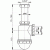 Сифон для кухонной мойки Alcaplast A443-DN50/40 Белый