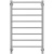 Электрический полотенцесушитель Terminus Евромикс П8 500x850 4630080268432 Хром диммер слева
