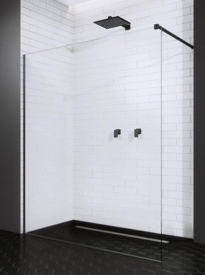 Душевая перегородка Radaway Modo New II Walk-in 95 профиль Хром стекло прозрачное