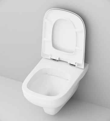 Комплект унитаза с инсталляцией AM.PM Like FlashClean IS49001.801700 с сиденьем Микролифт и клавишей смыва Белый