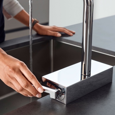 Смеситель для кухни Hansgrohe Aquno Select M81 73831000 Хром