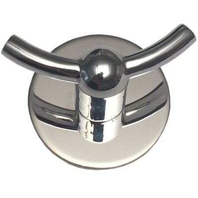 Двойной крючок Kleber KLE-027 Хром