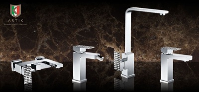 Смеситель для биде Artik Grani W980 Хром