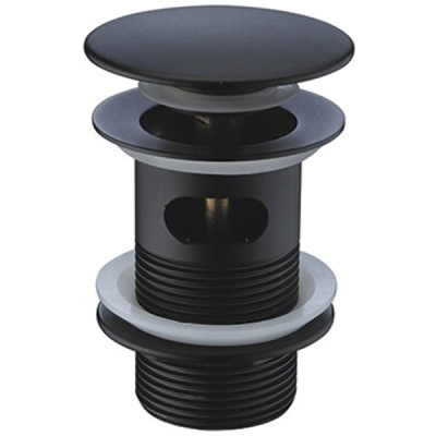 Донный клапан WasserKRAFT A080 click-clack Черный