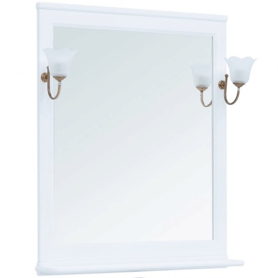 Комплект мебели для ванной Aquanet Валенса 85 249607 Белый матовый