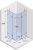 Душевой уголок Riho Scandic Mistral M309 120x120 GX0470300 профиль Хром стекло прозрачное
