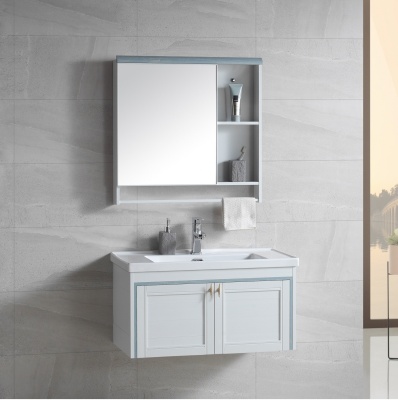 Комплект мебели для ванной River Sofia 805 BU 10000003964 Белый Голубой