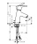 Смеситель для раковины Hansgrohe Talis S 72010000 Хром