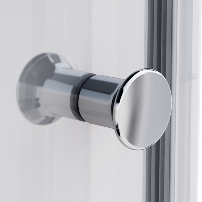 Душевой уголок Agger A01-090TCR/G 90x90 профиль Хром стекло прозрачное