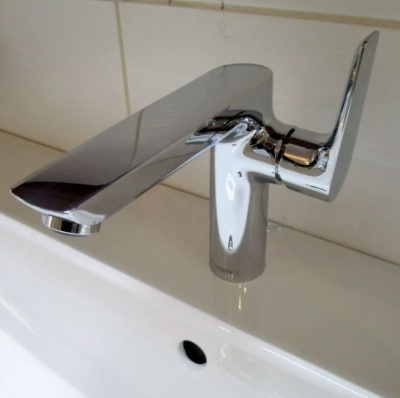 Смеситель для раковины Hansgrohe Talis E 71754670 Черный матовый