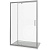 Душевая дверь в нишу Good Door Orion WTW-PD-90 90 профиль Хром стекло прозрачное