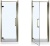 Душевой уголок Aquanet Beta Cube Classic NBB1221-1 100x100 L 184915 профиль Золото стекло Прозрачное