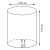 Корзина для белья WasserKRAFT Dill WB-610-L с крышкой Cветло-коричневый