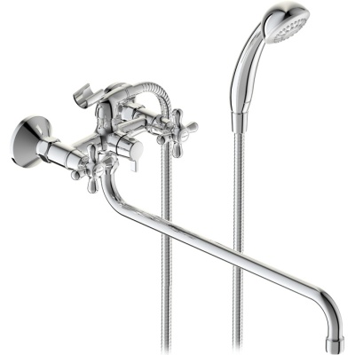 Смеситель для ванны Vidima Retro BA349AA универсальный Хром